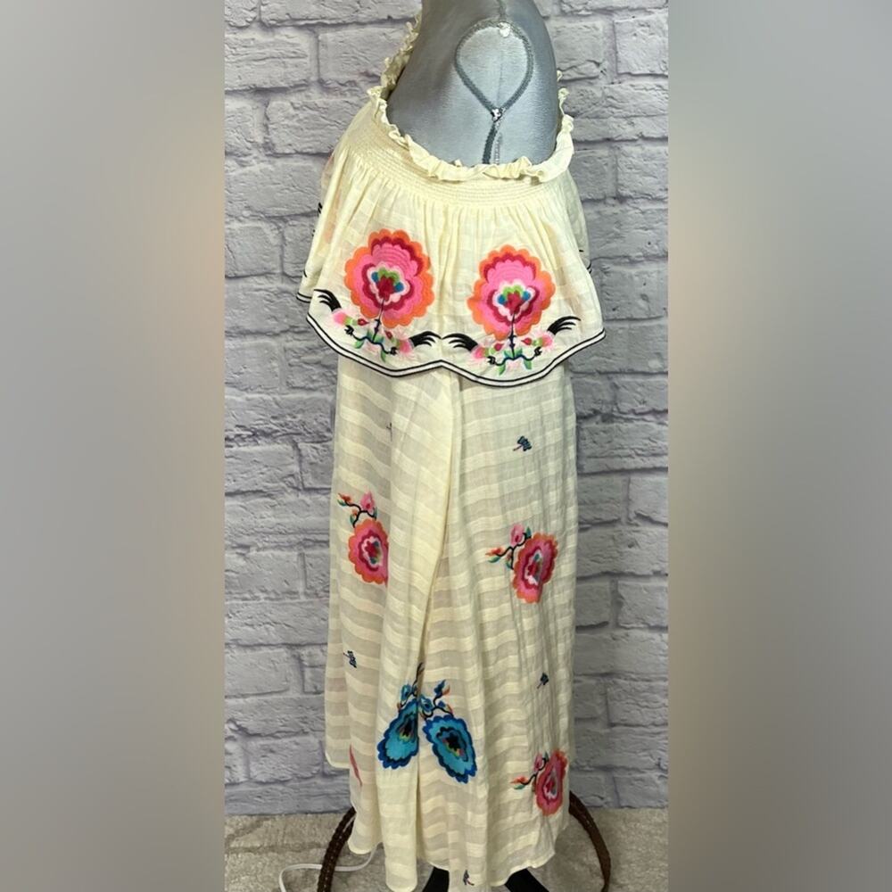 Plenty by Tracy Reese Embroidered One Shoulder Sundress - Picture 4 of 7
